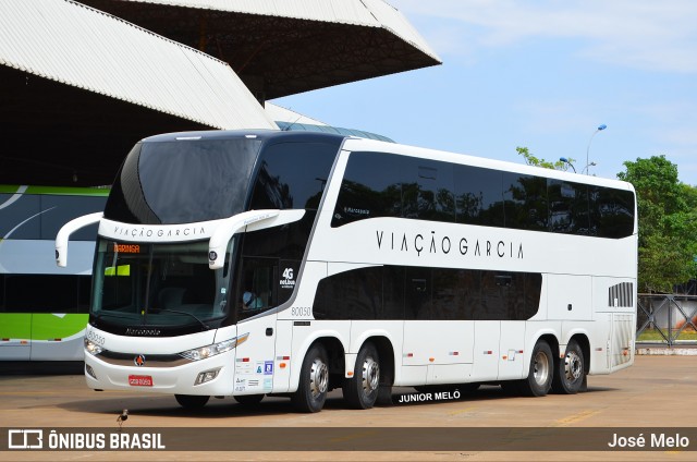 Viação Garcia 80050 na cidade de Maringá, Paraná, Brasil, por José Melo. ID da foto: 8475678.