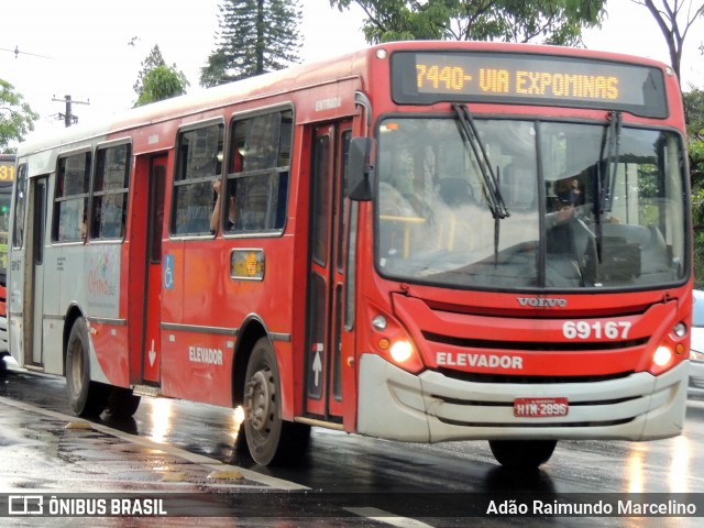 Viação Santa Edwiges 69167 na cidade de Belo Horizonte, Minas Gerais, Brasil, por Adão Raimundo Marcelino. Número da foto: #8475675.