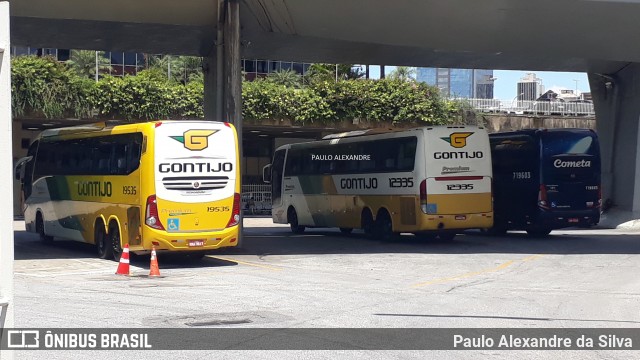 Empresa Gontijo de Transportes 12335 na cidade de Belo Horizonte, Minas Gerais, Brasil, por Paulo Alexandre da Silva. ID da foto: 8475104.