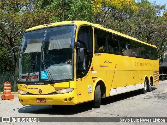 Viação Itapemirim 5853 na cidade de São Paulo, São Paulo, Brasil, por Savio Luiz Neves Lisboa. Número da foto: #8474876.