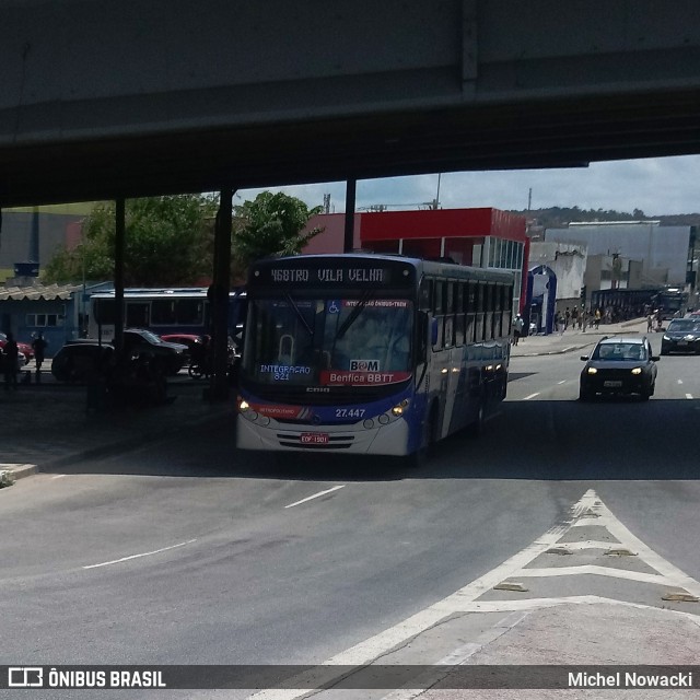 BBTT - Benfica Barueri Transporte e Turismo 27.447 na cidade de Itapevi, São Paulo, Brasil, por Michel Nowacki. Número da foto: #8474005.
