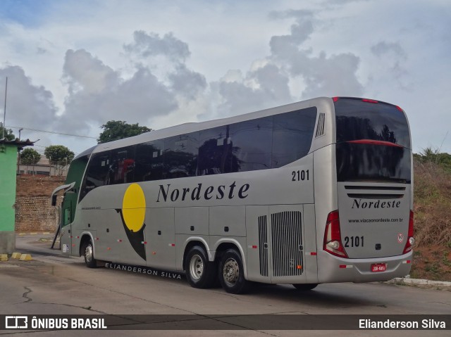Viação Nordeste 2101 na cidade de Natal, Rio Grande do Norte, Brasil, por Elianderson Silva. Número da foto: #8474834.