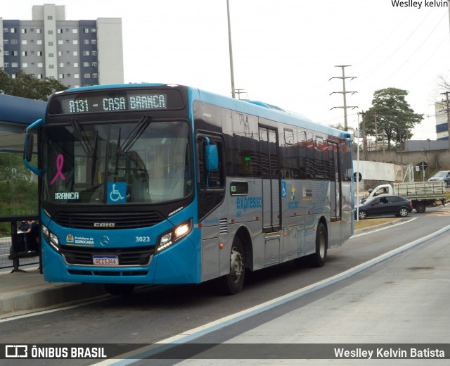 BRT Sorocaba Concessionária de Serviços Públicos SPE S/A 3023 na cidade de Sorocaba, São Paulo, Brasil, por Weslley Kelvin Batista. Número da foto: #8474017.