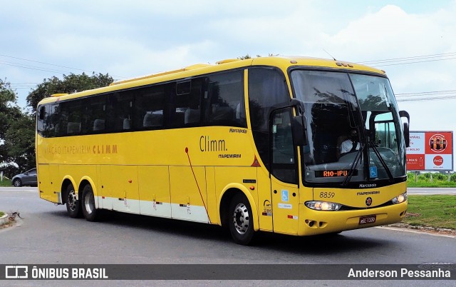Viação Itapemirim 8859 na cidade de Campos dos Goytacazes, Rio de Janeiro, Brasil, por Anderson Pessanha. Número da foto: #8478394.