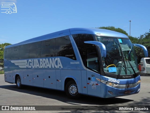 Viação Águia Branca 205142 na cidade de Vitória, Espírito Santo, Brasil, por Whitiney Siqueira. Número da foto: #8476698.