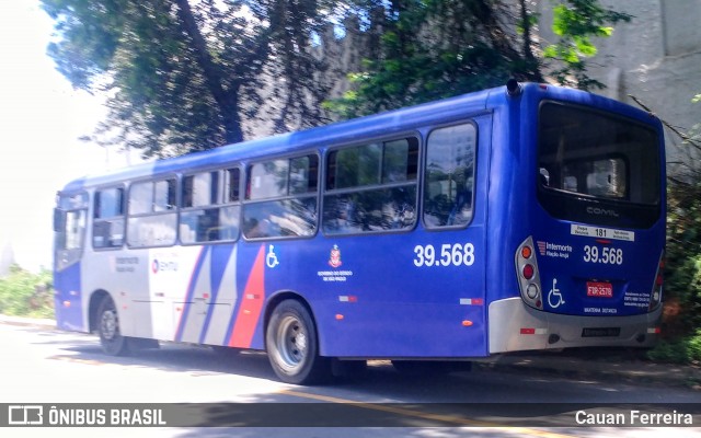 Viação Arujá 39.568 na cidade de Itaquaquecetuba, São Paulo, Brasil, por Cauan Ferreira. Número da foto: #8477618.
