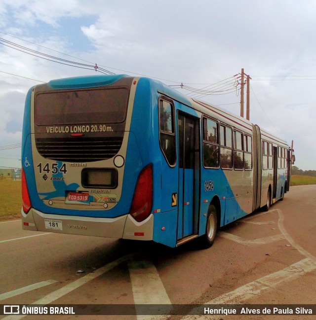 VB Transportes e Turismo 1454 na cidade de Campinas, São Paulo, Brasil, por Henrique Alves de Paula Silva. Número da foto: #8477614.