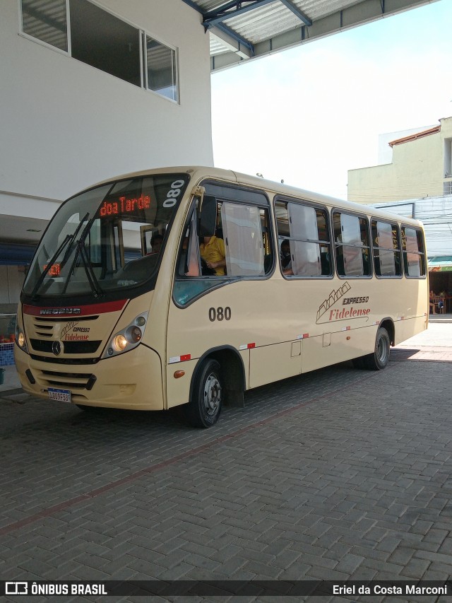 Expresso Fidelense 080 na cidade de São Fidélis, Rio de Janeiro, Brasil, por Eriel da Costa Marconi. Número da foto: #8476638.