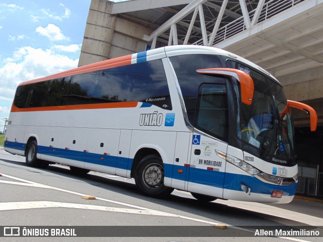 Expresso União 10290 na cidade de Campinas, São Paulo, Brasil, por Allen Maximiliano. Número da foto: #8477284.