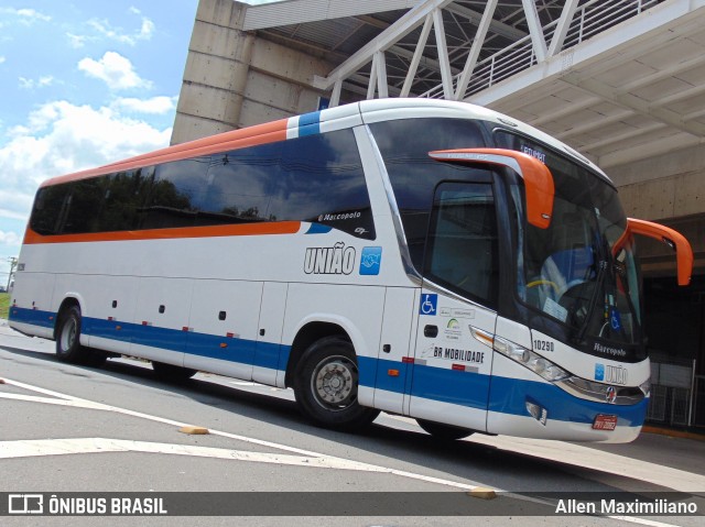 Expresso União 10290 na cidade de Campinas, São Paulo, Brasil, por Allen Maximiliano. ID da foto: 8477284.