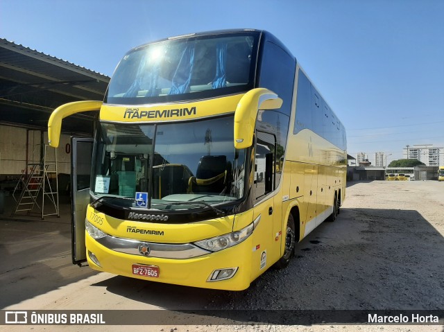 Viação Itapemirim 17005 na cidade de São Paulo, São Paulo, Brasil, por Marcelo Horta. Número da foto: #8477702.