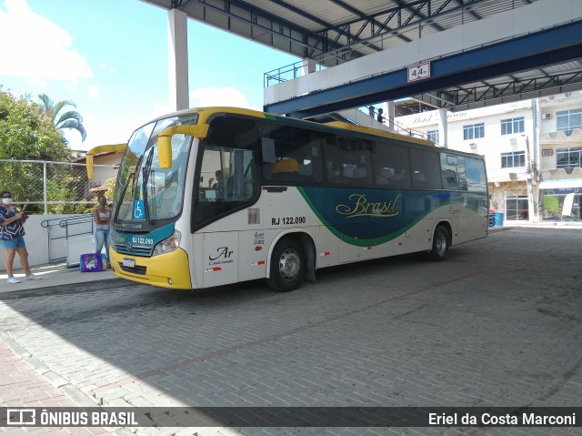 Brasil SA Transporte e Turismo RJ 122.090 na cidade de São Fidélis, Rio de Janeiro, Brasil, por Eriel da Costa Marconi. ID da foto: 8476629.