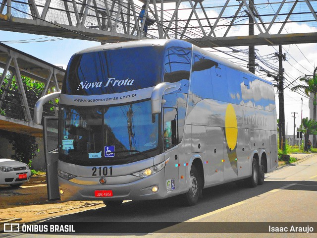 Viação Nordeste 2101 na cidade de Parnamirim, Rio Grande do Norte, Brasil, por Isaac Araujo. Número da foto: #8477175.