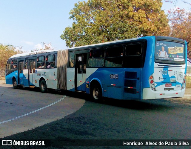 VB Transportes e Turismo 1003 na cidade de Campinas, São Paulo, Brasil, por Henrique Alves de Paula Silva. Número da foto: #8480442.