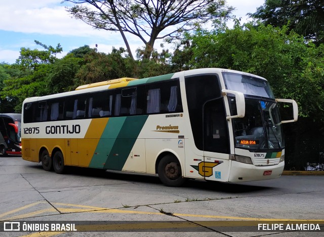 Empresa Gontijo de Transportes 12875 na cidade de São Paulo, São Paulo, Brasil, por FELIPE ALMEIDA. ID da foto: 8479659.