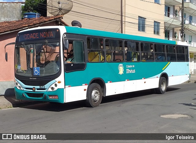 Transportes Urbanos São Miguel de Ilhéus 923 na cidade de Ilhéus, Bahia, Brasil, por Igor Teixeira. ID da foto: 8479749.