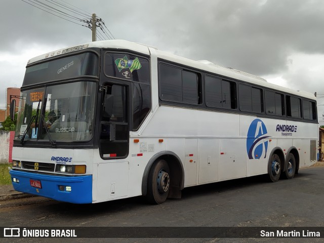 Andrade Transportes 80 na cidade de Teresina, Piauí, Brasil, por San Martin Lima. Número da foto: #8478803.