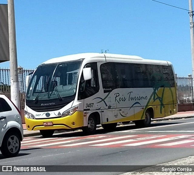 Reis Turismo 3457 na cidade de Vitória, Espírito Santo, Brasil, por Sergio Corrêa. ID da foto: 8479289.