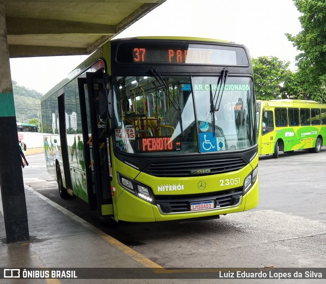 Expresso Miramar 2.3.051 na cidade de Niterói, Rio de Janeiro, Brasil, por Luiz Eduardo Lopes da Silva. Número da foto: #8478717.