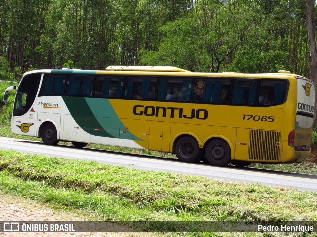 Empresa Gontijo de Transportes 17085 na cidade de Divinópolis, Minas Gerais, Brasil, por Pedro Henrique. ID da foto: 8479890.