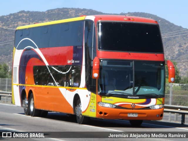 Ônibus Particulares PULLMAN CRUZ 2209 na cidade de San Fernando, Colchagua, Libertador General Bernardo O'Higgins, Chile, por Jeremias Alejandro Medina Ramirez. ID da foto: 8481548.