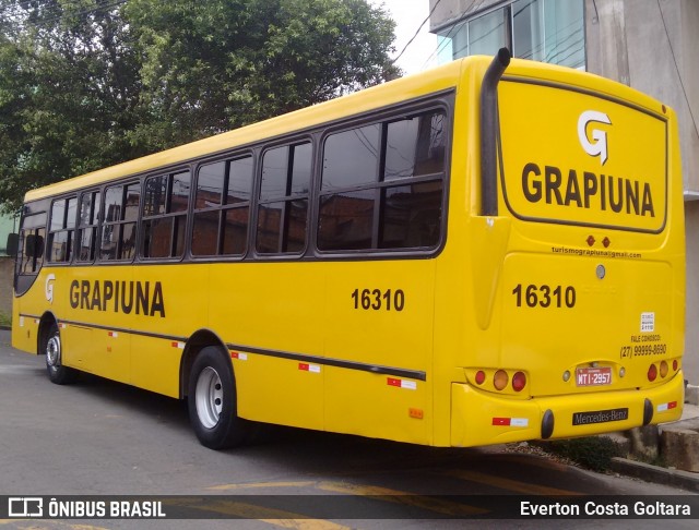 Grapiúna Turismo 16310 na cidade de Cariacica, Espírito Santo, Brasil, por Everton Costa Goltara. Número da foto: #8479495.