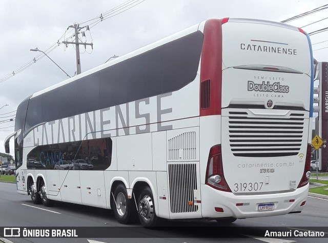 Auto Viação Catarinense 319307 na cidade de Curitiba, Paraná, Brasil, por Amauri Caetano. Número da foto: #8480975.