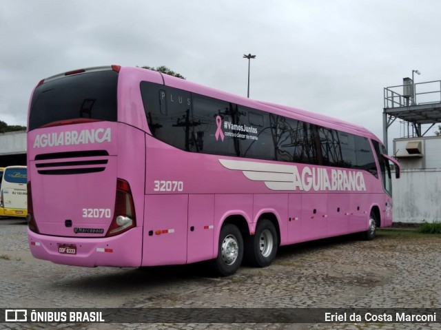 Viação Águia Branca 32070 na cidade de Campos dos Goytacazes, Rio de Janeiro, Brasil, por Eriel da Costa Marconi. ID da foto: 8481994.