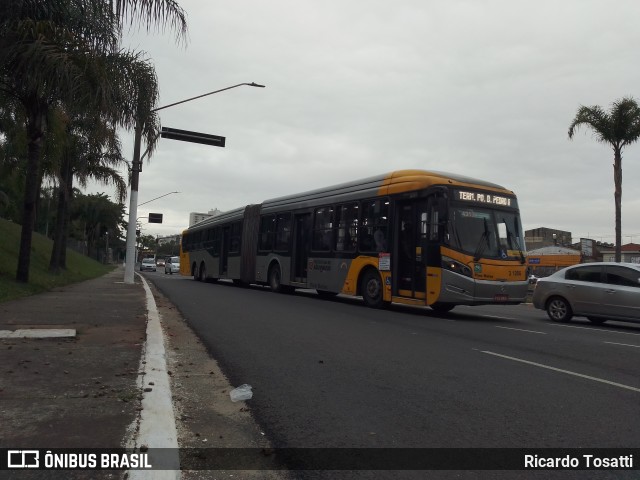 Viação Metrópole Paulista - Zona Leste 3 1266 na cidade de São Paulo, São Paulo, Brasil, por Ricardo Tosatti. Número da foto: #8482287.