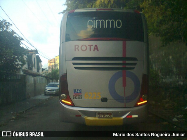 Rota Transportes Rodoviários 6225 na cidade de Camaçari, Bahia, Brasil, por Mario dos Santos Nogueira Junior. ID da foto: 8483790.