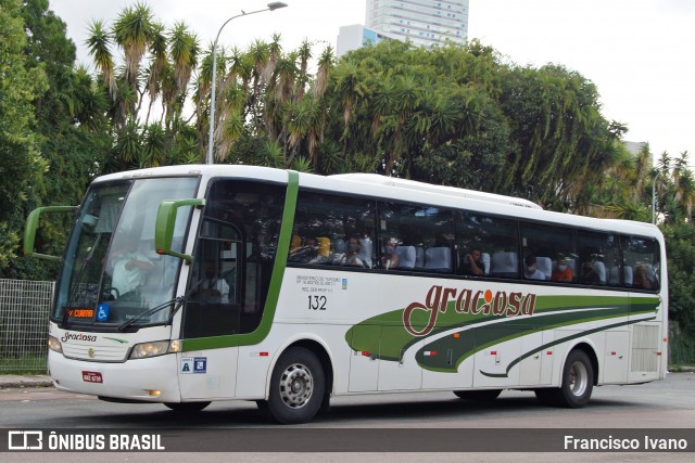 Viação Graciosa 132 na cidade de Curitiba, Paraná, Brasil, por Francisco Ivano. ID da foto: 8484009.