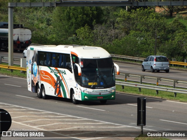 Empresa de Transportes Andorinha 7202 na cidade de Campinas, São Paulo, Brasil, por Cassio Fernandes. Número da foto: #8484031.