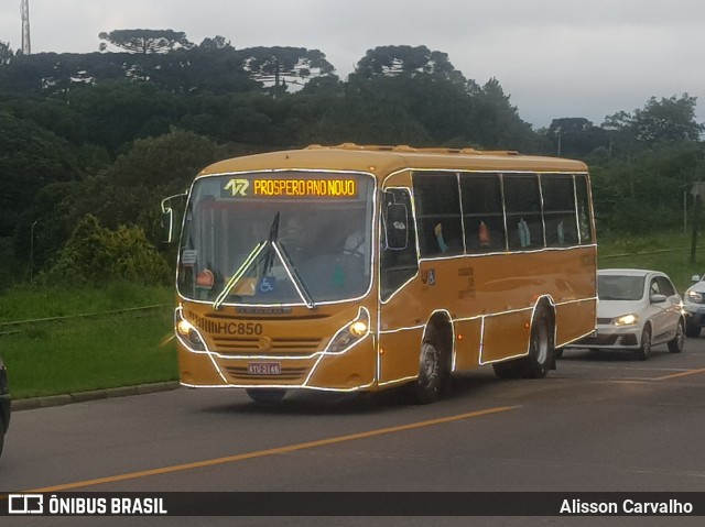 Auto Viação Redentor Hc850 na cidade de Almirante Tamandaré, Paraná, Brasil, por Alisson Carvalho . ID da foto: 8482244.