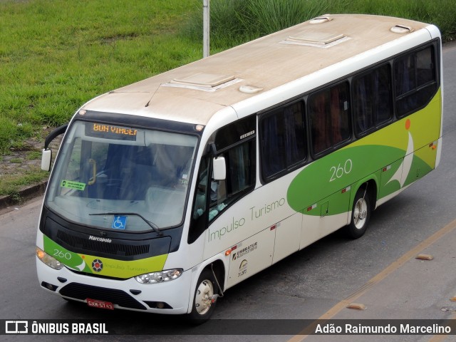 Impulso Turismo e Transportes 260 na cidade de Belo Horizonte, Minas Gerais, Brasil, por Adão Raimundo Marcelino. ID da foto: 8484914.