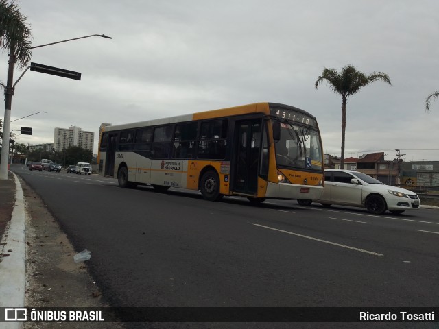 Viação Metrópole Paulista - Zona Leste 3 1474 na cidade de São Paulo, São Paulo, Brasil, por Ricardo Tosatti. Número da foto: #8482320.