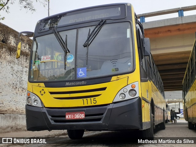 Viação Sul Fluminense 1115 na cidade de Volta Redonda, Rio de Janeiro, Brasil, por Matheus Martins da Silva. Número da foto: #8482256.