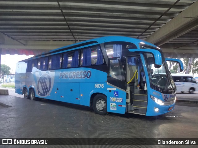 Auto Viação Progresso 6076 na cidade de Natal, Rio Grande do Norte, Brasil, por Elianderson Silva. ID da foto: 8484807.