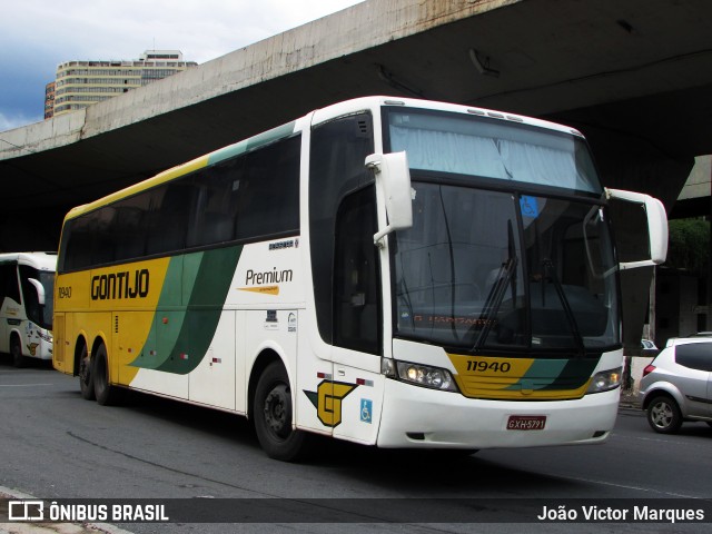 Empresa Gontijo de Transportes 11940 na cidade de Belo Horizonte, Minas Gerais, Brasil, por João Victor Marques. ID da foto: 8484703.