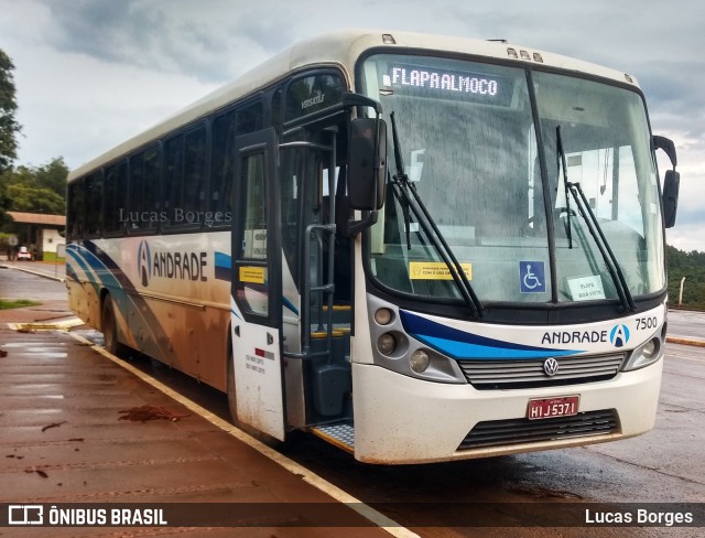 Viação Andrade 7500 na cidade de Araxá, Minas Gerais, Brasil, por Lucas Borges . ID da foto: 8484472.