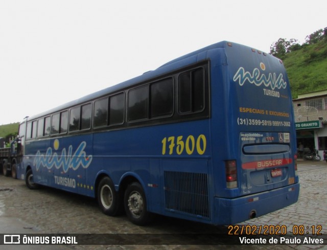 Nogueira e Neiva Turismo 17500 na cidade de Vila Pavão, Espírito Santo, Brasil, por Vicente de Paulo Alves. ID da foto: 8484237.