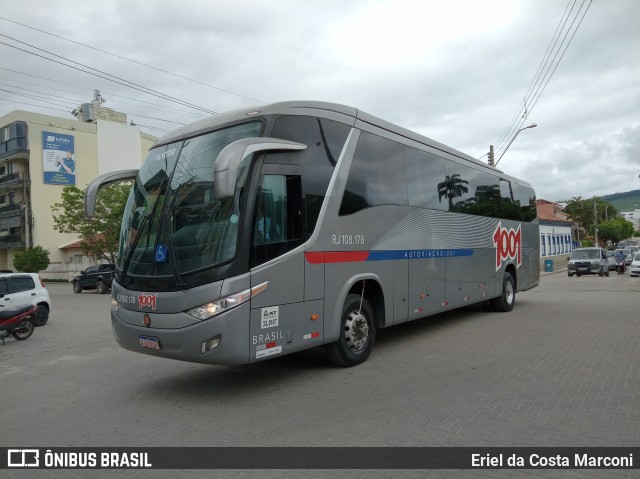 Auto Viação 1001 RJ 108.178 na cidade de São Fidélis, Rio de Janeiro, Brasil, por Eriel da Costa Marconi. Número da foto: #8482007.