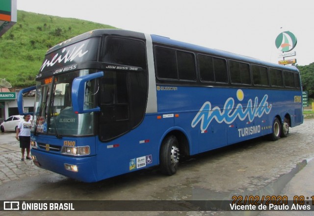 Nogueira e Neiva Turismo 17500 na cidade de Vila Pavão, Espírito Santo, Brasil, por Vicente de Paulo Alves. Número da foto: #8484225.