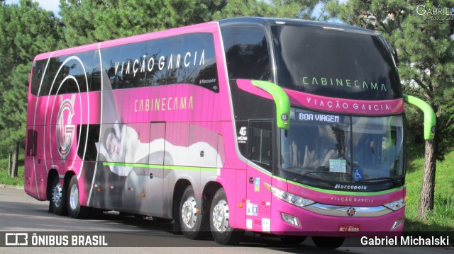 Viação Garcia 8745 na cidade de Ponta Grossa, Paraná, Brasil, por Gabriel Michalski. Número da foto: #8484753.