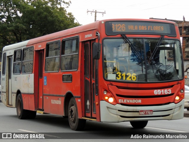 Viação Santa Edwiges 69163 na cidade de Belo Horizonte, Minas Gerais, Brasil, por Adão Raimundo Marcelino. ID da foto: 8481712.