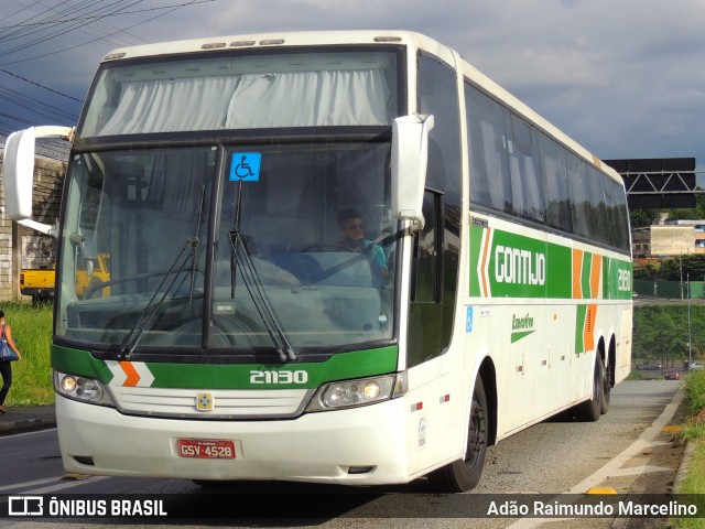 Empresa Gontijo de Transportes 21130 na cidade de Belo Horizonte, Minas Gerais, Brasil, por Adão Raimundo Marcelino. ID da foto: 8484999.