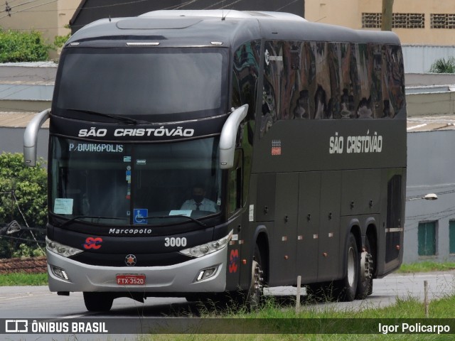 Viação São Cristóvão 3000 na cidade de Divinópolis, Minas Gerais, Brasil, por Igor Policarpo. Número da foto: #8483852.