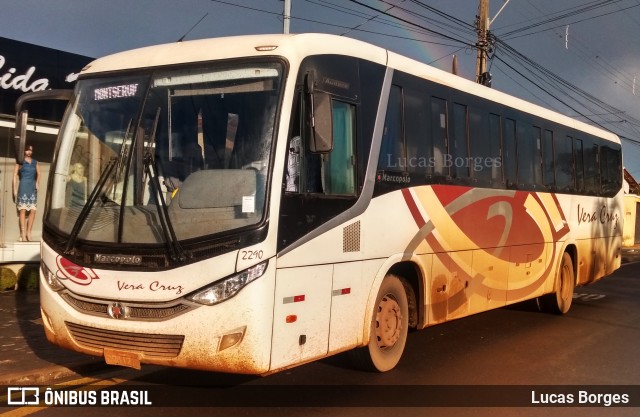 Vera Cruz Transporte e Turismo 2290 na cidade de Araxá, Minas Gerais, Brasil, por Lucas Borges . Número da foto: #8484460.