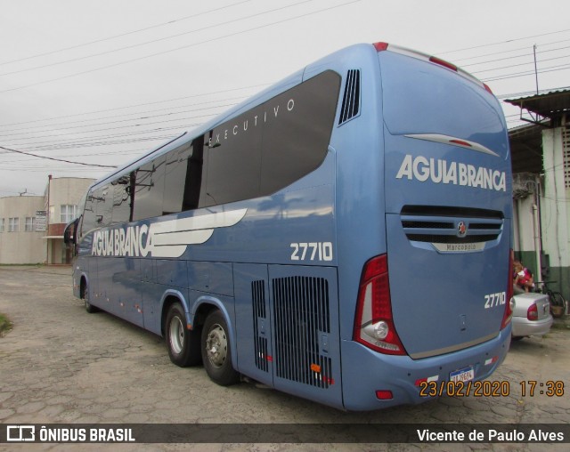 Viação Águia Branca 27710 na cidade de São Mateus, Espírito Santo, Brasil, por Vicente de Paulo Alves. Número da foto: #8484073.