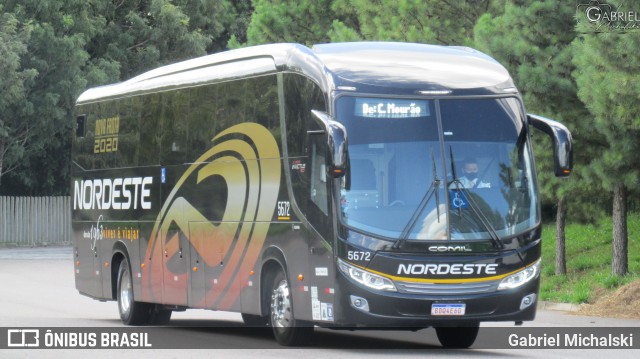 Expresso Nordeste 5672 na cidade de Ponta Grossa, Paraná, Brasil, por Gabriel Michalski. Número da foto: #8484712.
