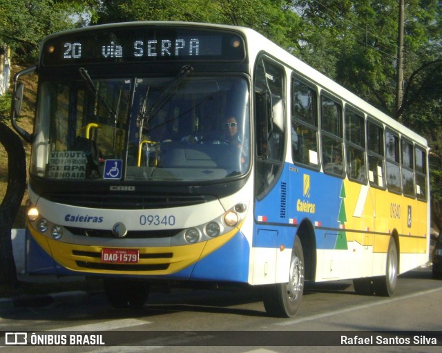 Viação Cidade de Caieiras 09340 na cidade de Caieiras, São Paulo, Brasil, por Rafael Santos Silva. ID da foto: 8486533.